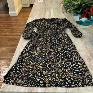 Dark floral Rachel Roy dress size 8